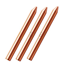 Copper Clad Steel Earth Rod For Grounding Rod System MateriaCopper Bonded Ground Rod